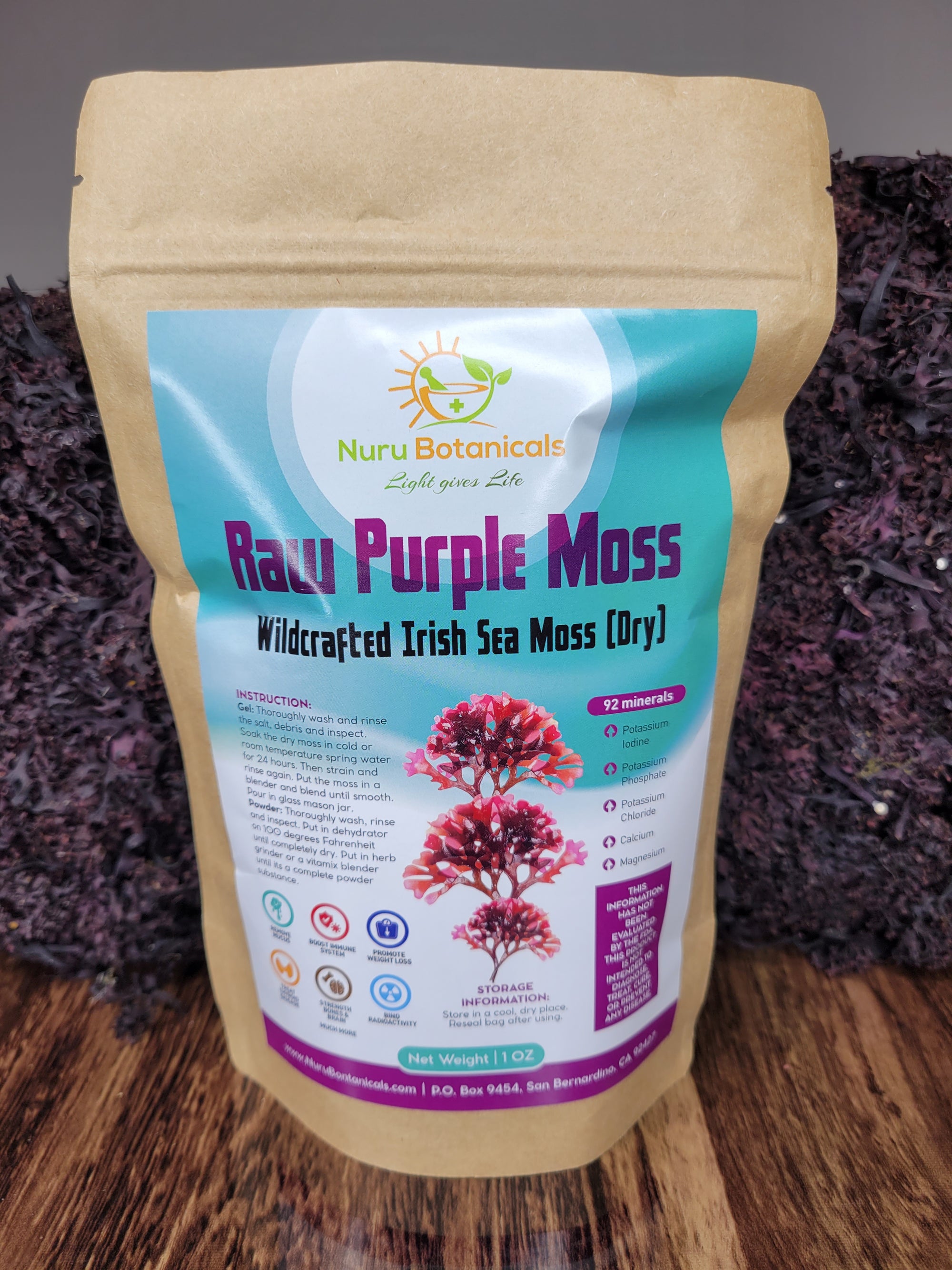 Raw Sea Moss (Dry)
